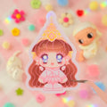 Thai Chibi Girlie Vinyl Sticker