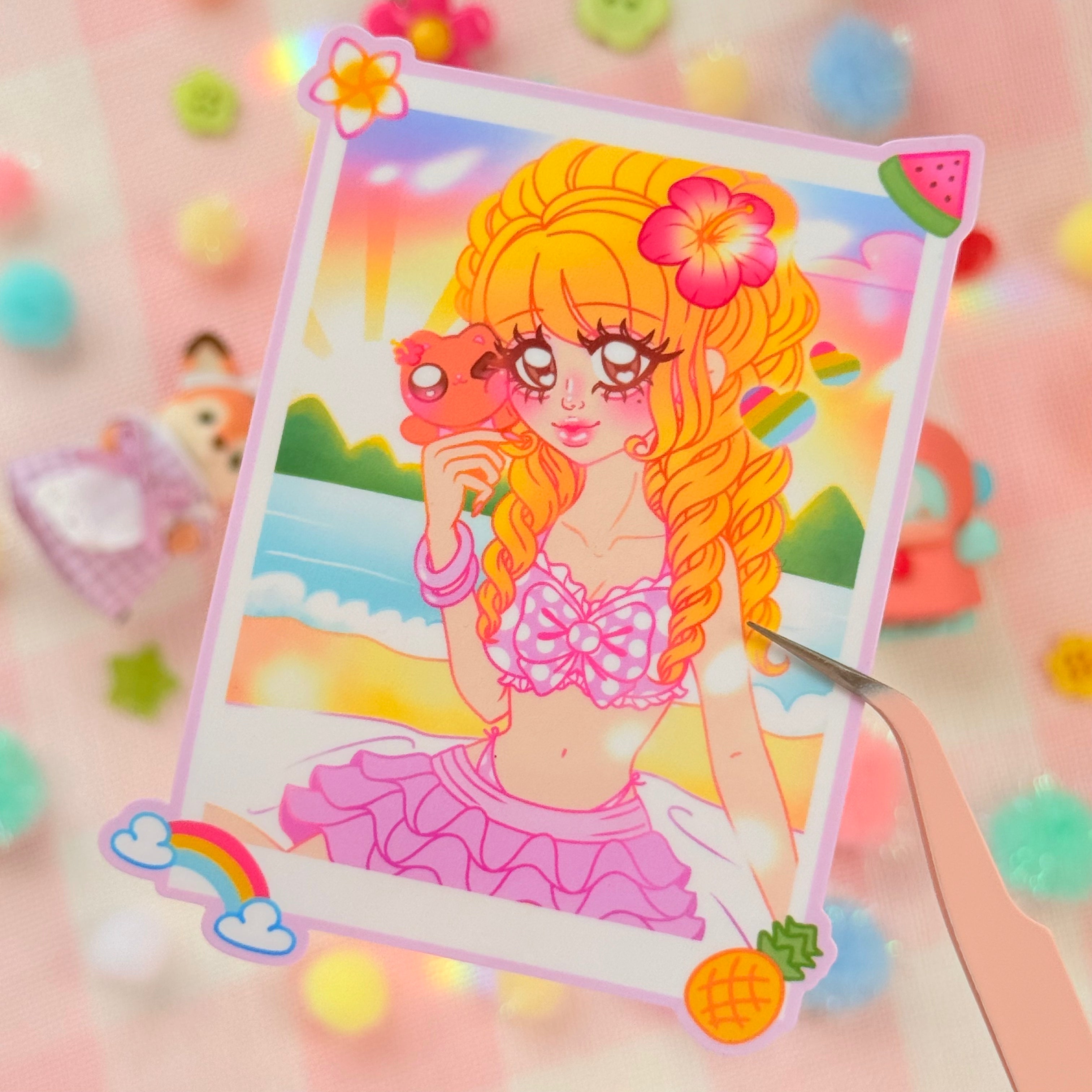 Gyaru Summer! Vinyl Sticker