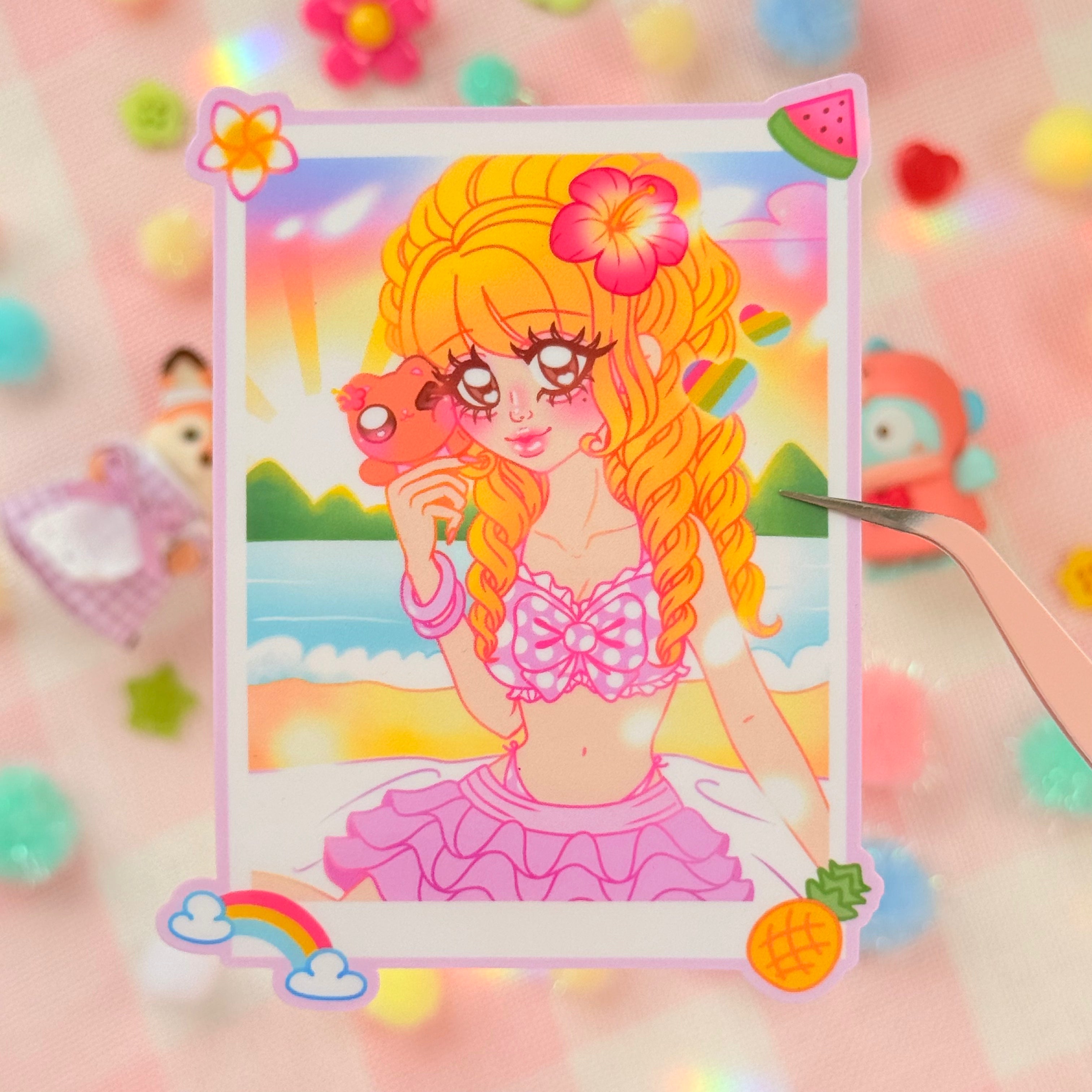 Gyaru Summer! Vinyl Sticker