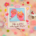 Kawaii Crepes Positive Affirmation Vinyl Sticker