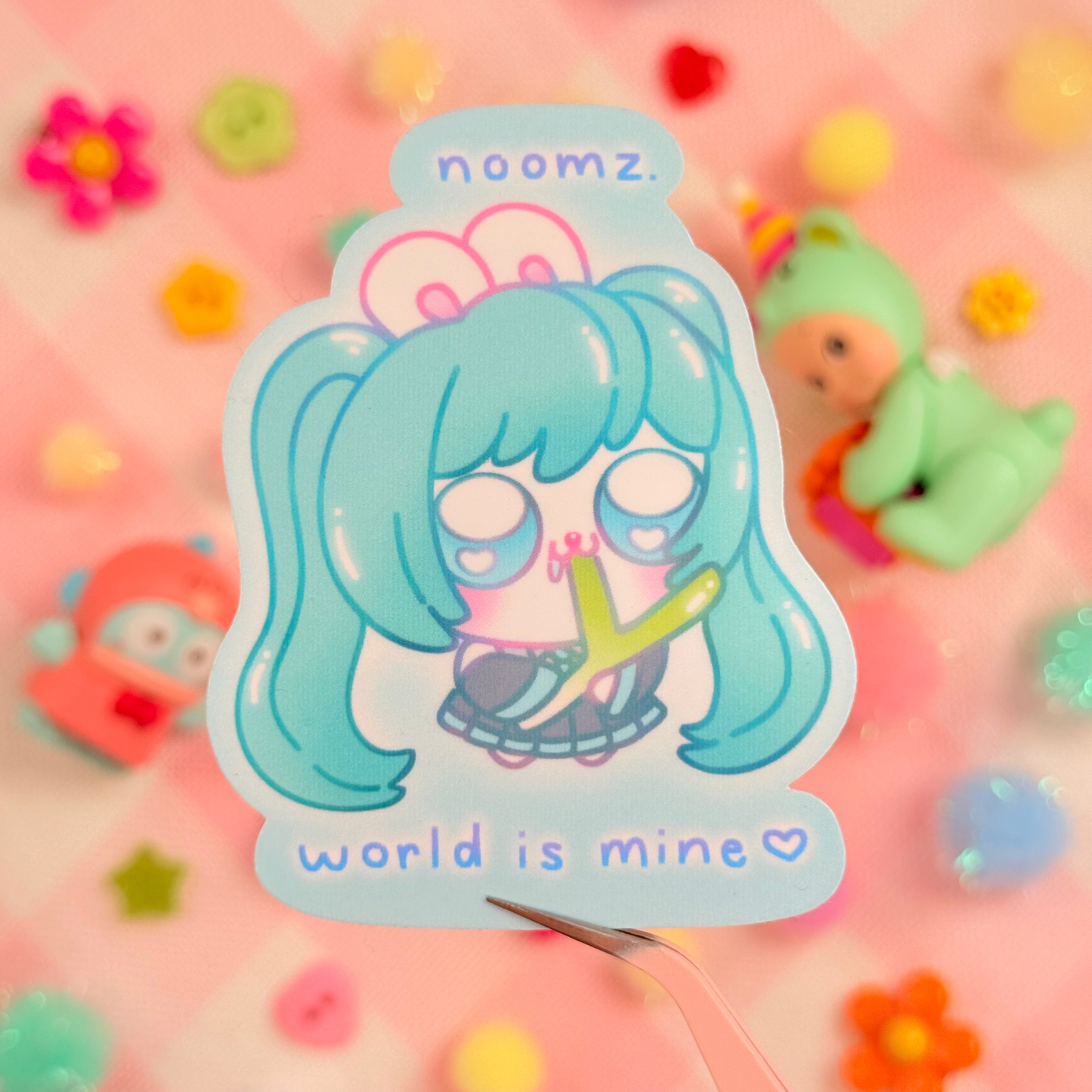 Noomz Bunny Vinyl Sticker