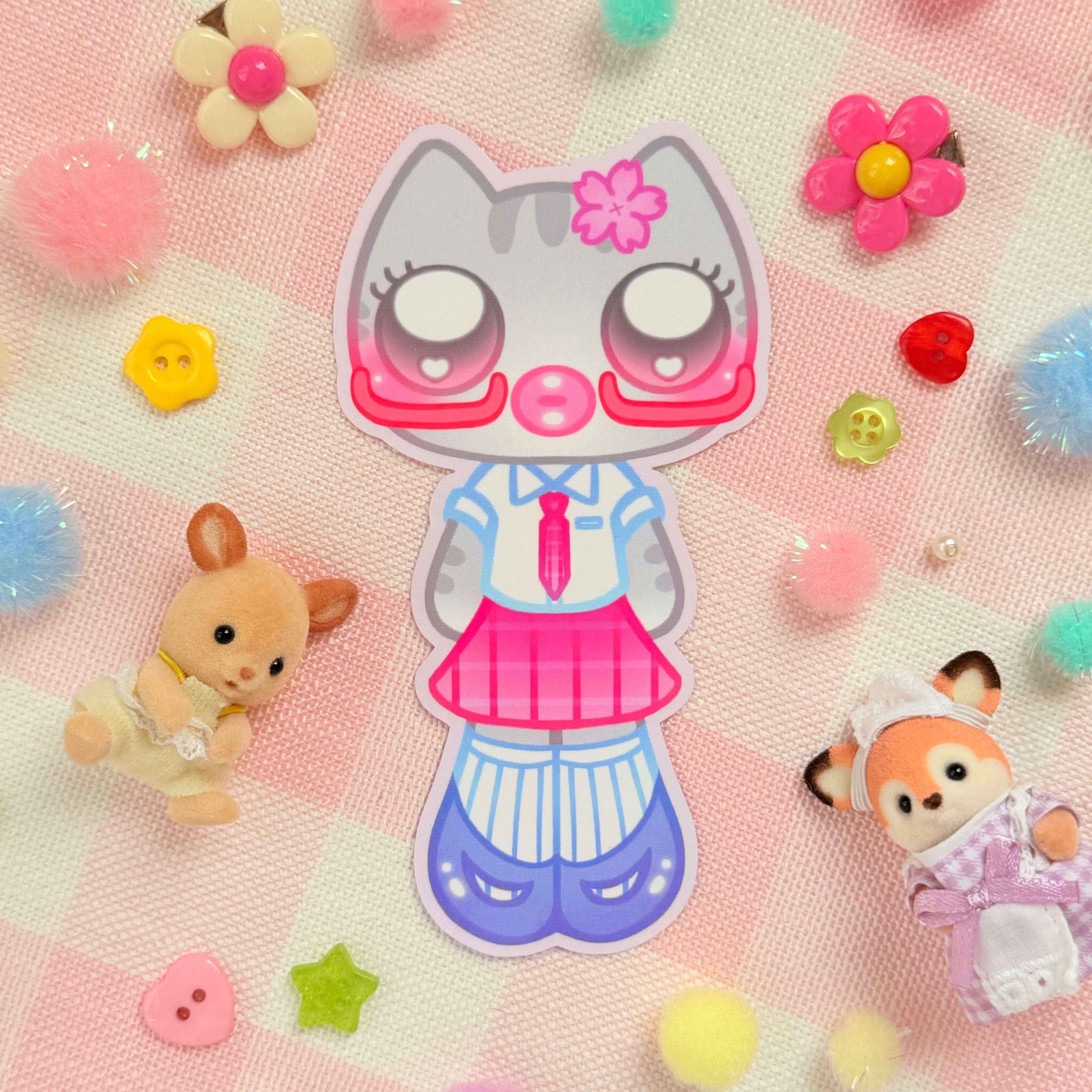 Which Kitty School Gal Are You? Sticker Blind Bag