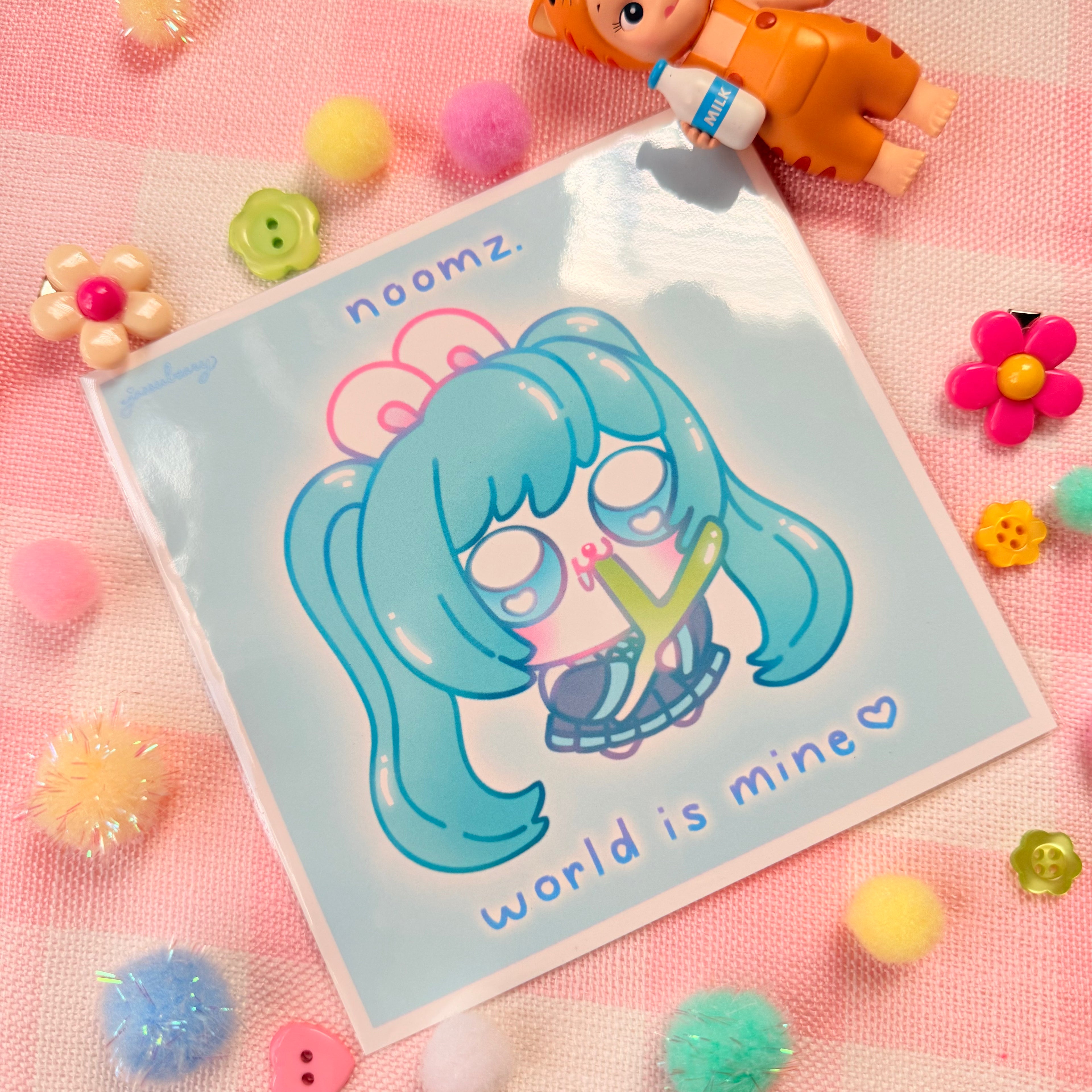 Noomz Bunny Art Print