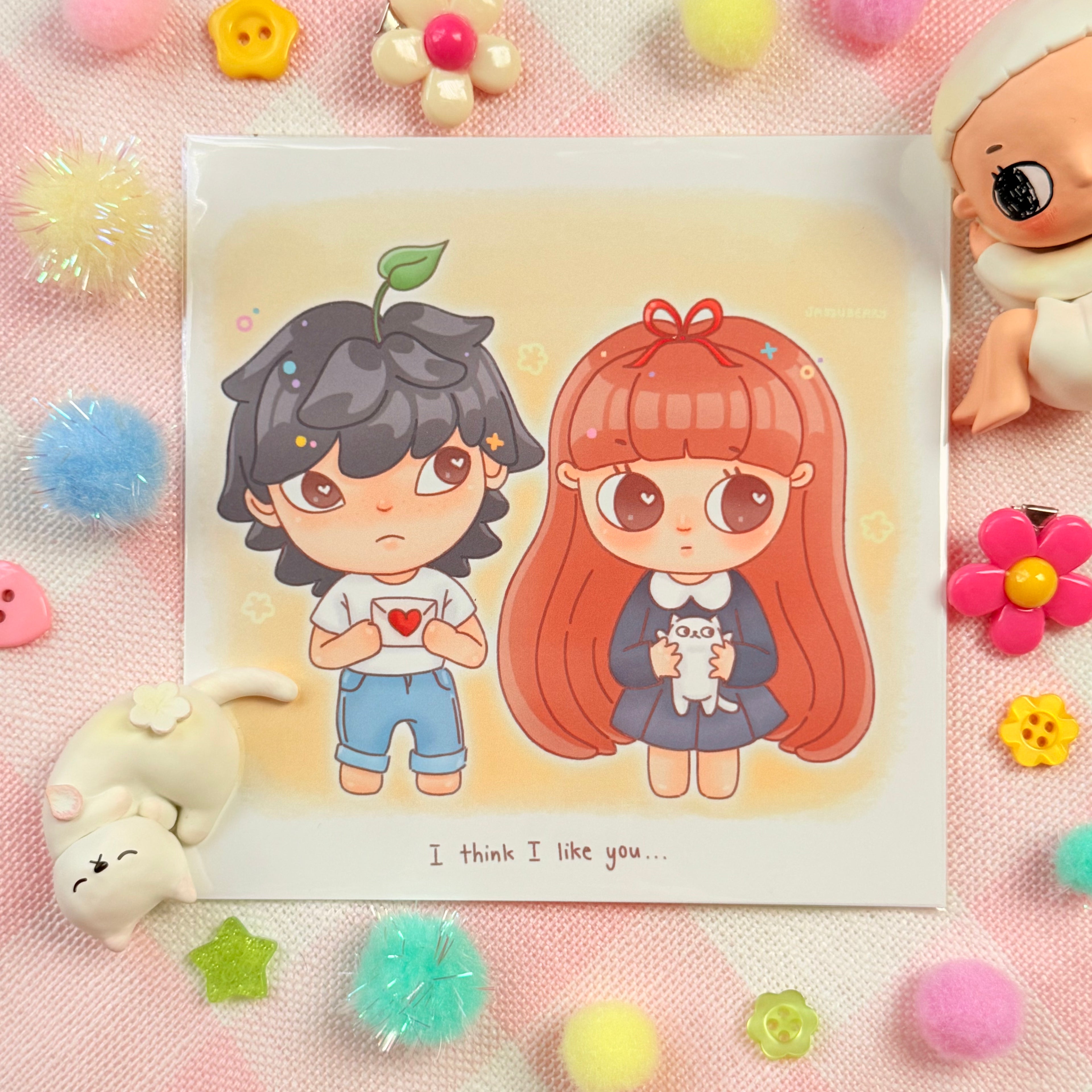 Love Confession Art Print
