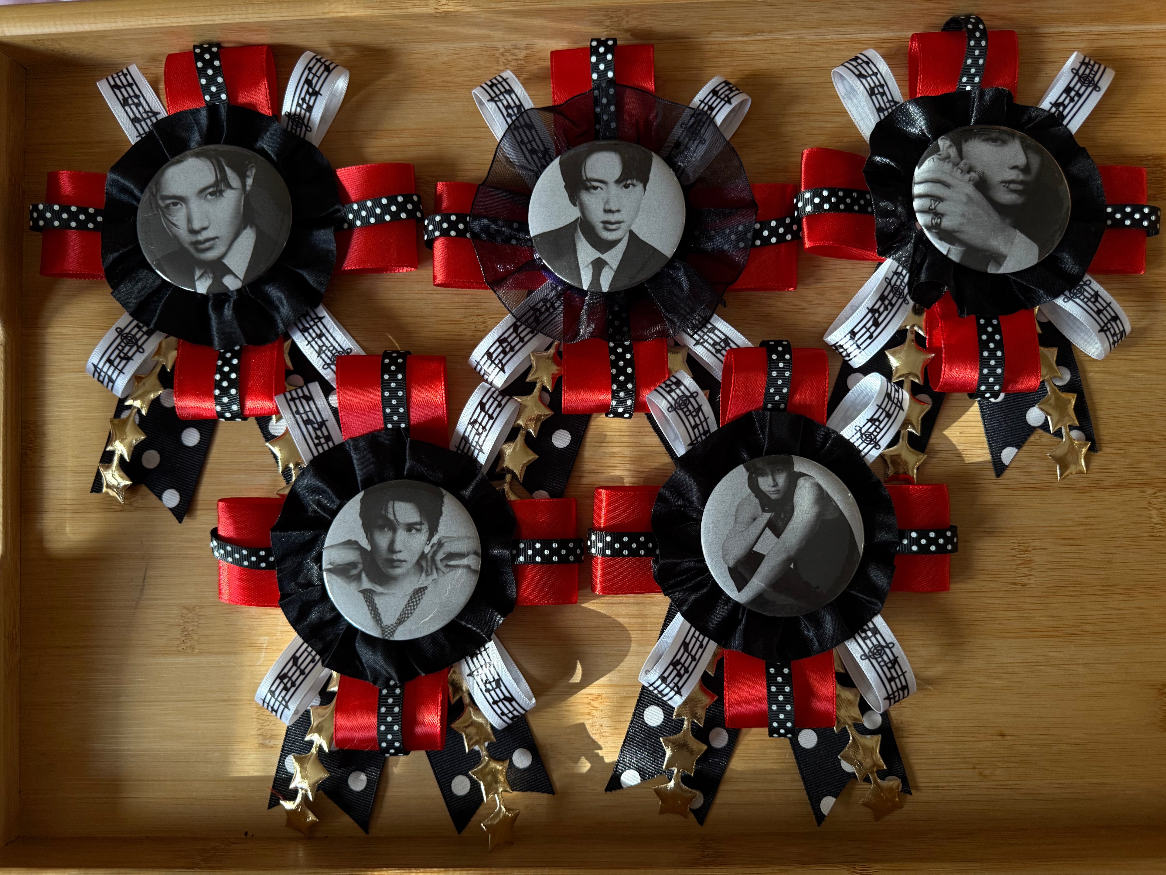 BTS Rosette Ribbon