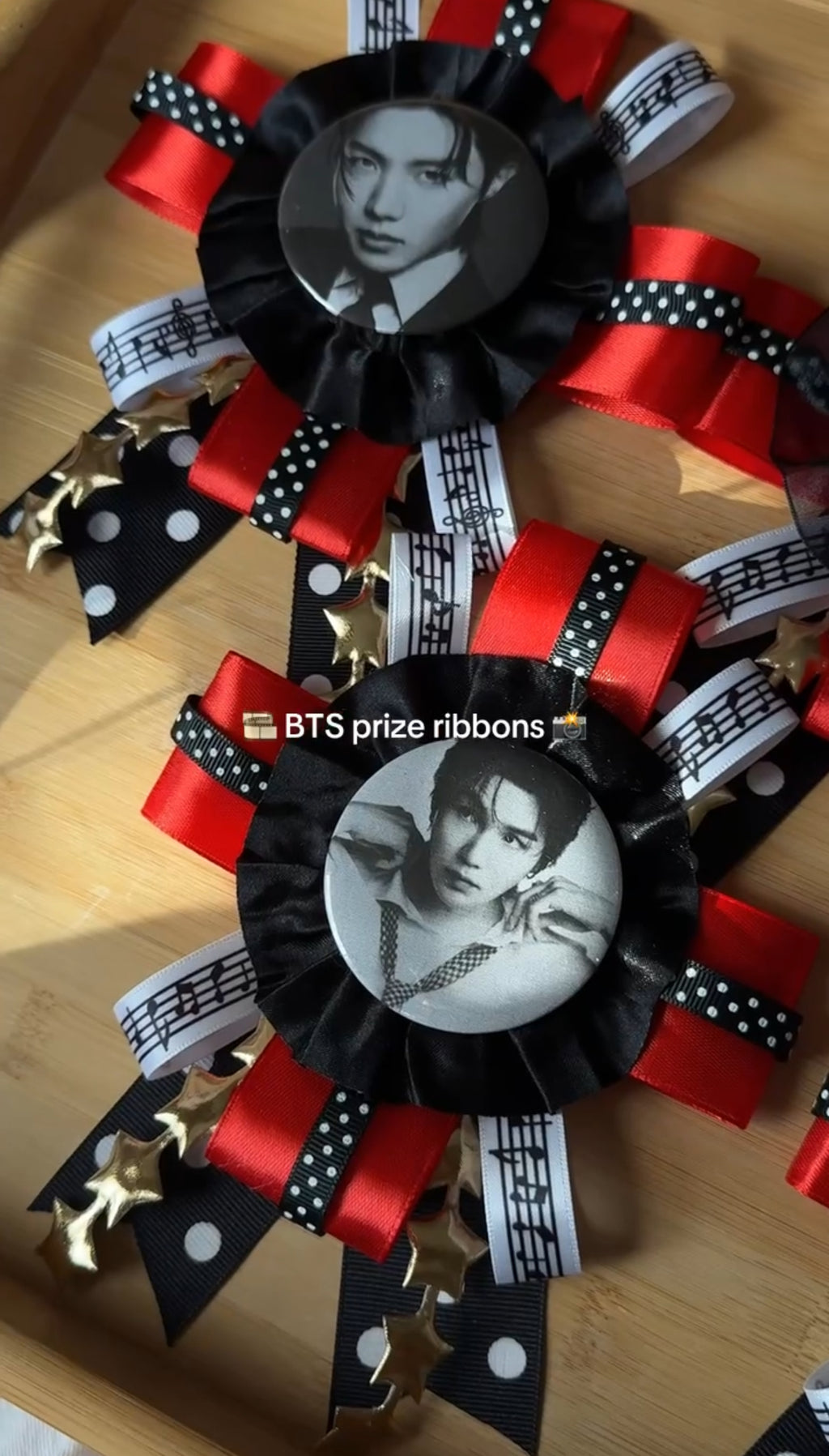 BTS Rosette Ribbon