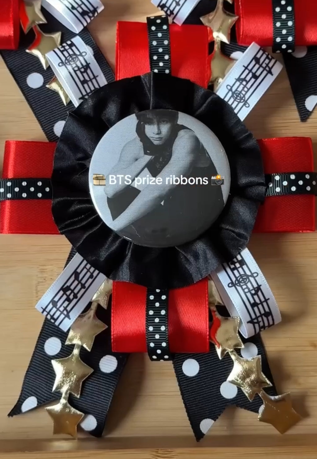 BTS Rosette Ribbon