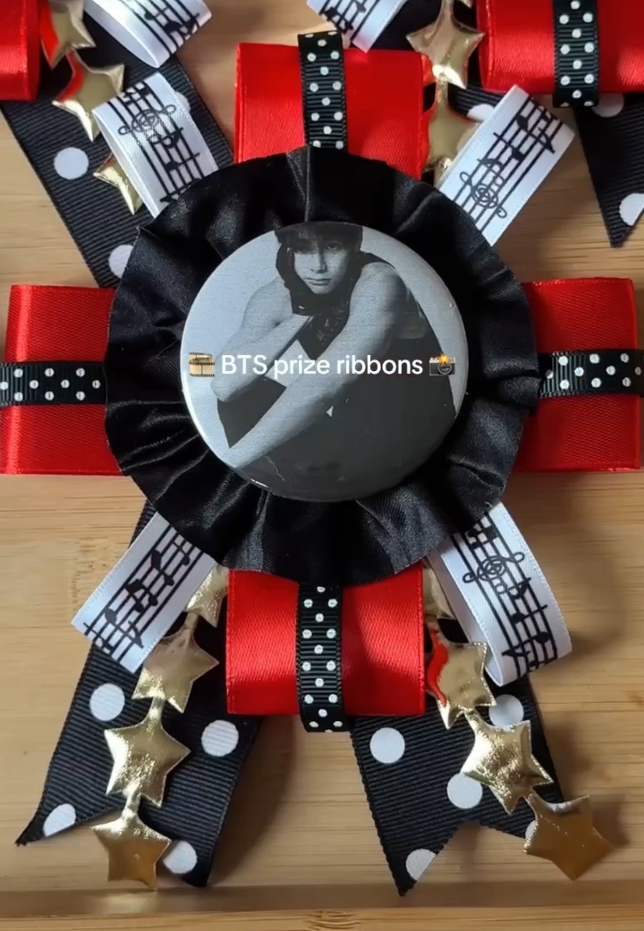 BTS Rosette Ribbon