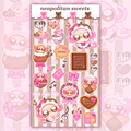 Neapotilan Sweets Monkey Sticker Sheet