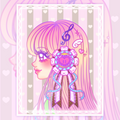 Rosette Ribbon Girlie Art Print