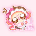 Kawaii Monkey Positivity Vinyl Sticker